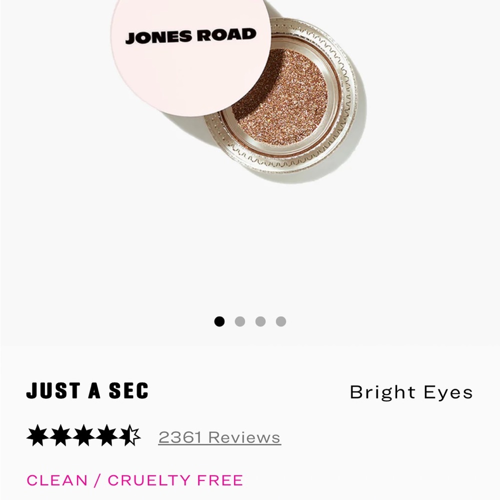 Jones Road Just a Sec eyeshadow bronze